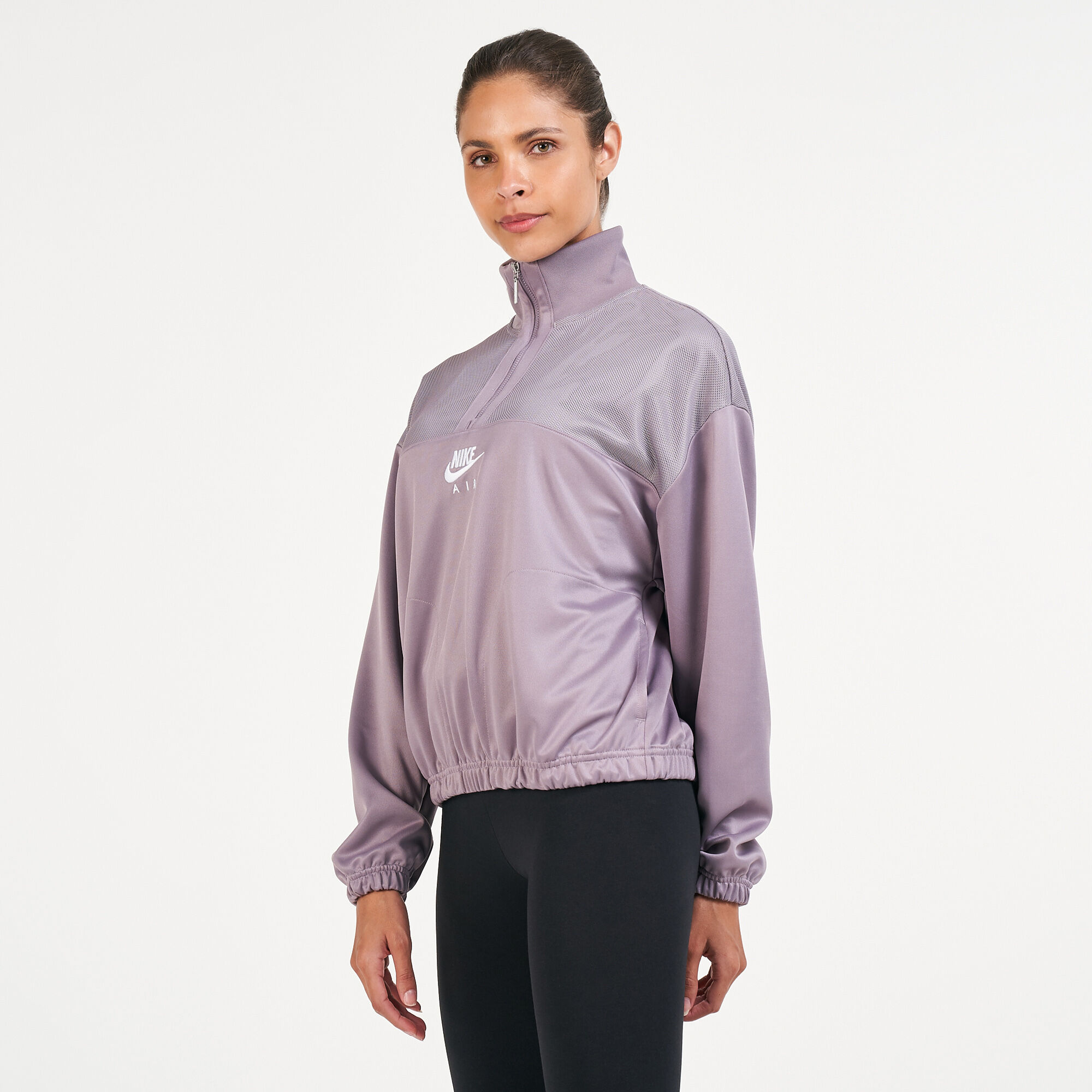 Women's Air 1/4 Zip Top Purple Nike in Qatar -SSS