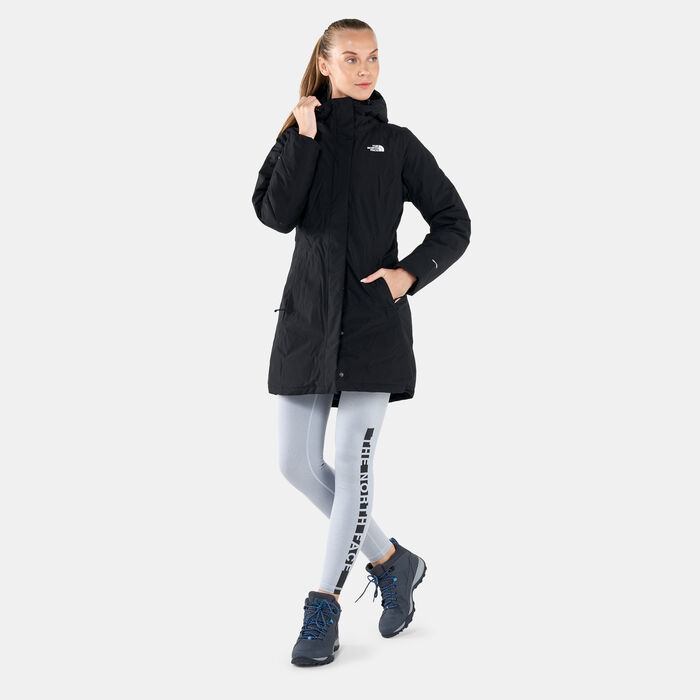 The North Face Women's Recycled Brooklyn Parka Jacket Black The North Face Women's Recycled Brooklyn Parka Jacket Black image number 2