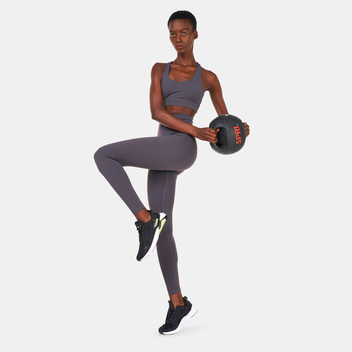 SQUATWOLF Women's Core Agile Leggings Grey image number 2