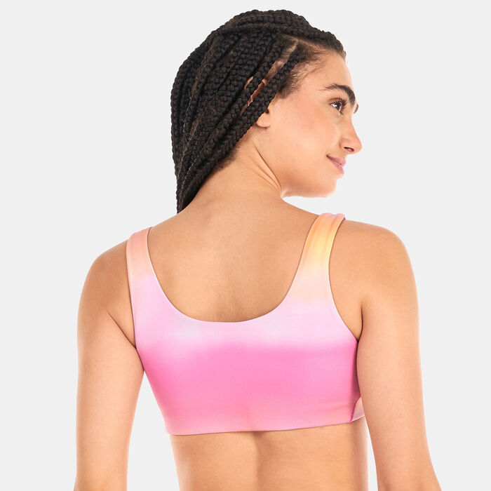Nike Women's Dri-FIT Alate U-Back Allover Sports Bra Pink Nike Women's Dri-FIT Alate U-Back Allover Sports Bra Pink image number 1