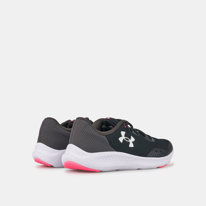 Under Armour Kids' UA Charged Pursuit 3 Running Shoe (Older Kids) Black Under Armour Kids' UA Charged Pursuit 3 Running Shoe (Older Kids) Black image number 2