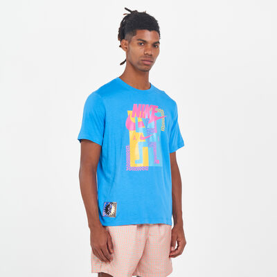 Nike Men's Air Sportswear Festival Dancer T-Shirt Blue Nike Men's Air Sportswear Festival Dancer T-Shirt Blue