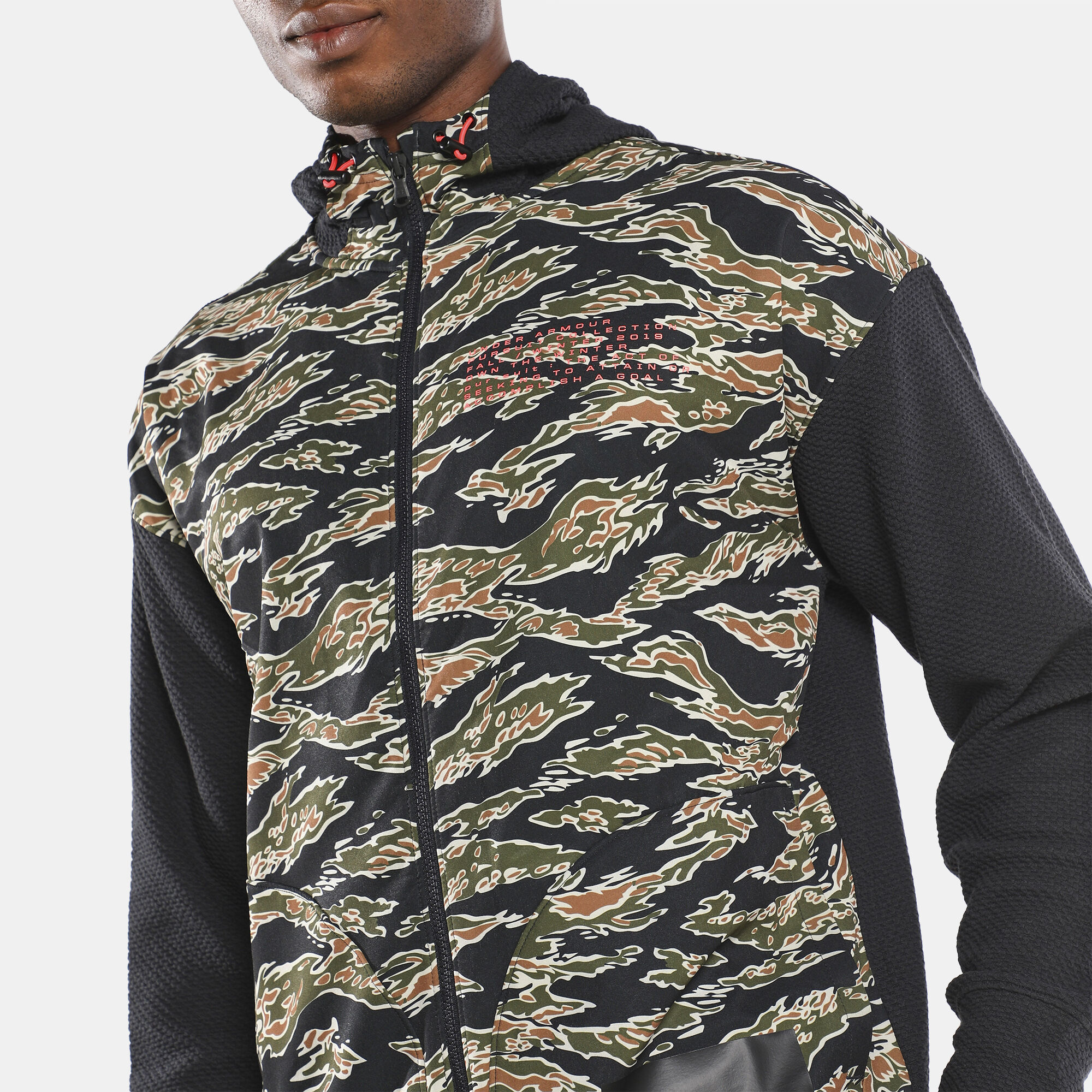 Zebra print under armour hoodie cheap