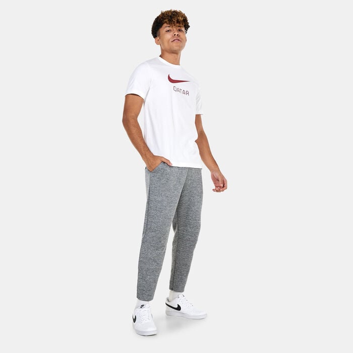 Nike Men's Qatar Swoosh World Cup T-Shirt - 2022/23 White Nike Men's Qatar Swoosh World Cup T-Shirt - 2022/23 White image number 2