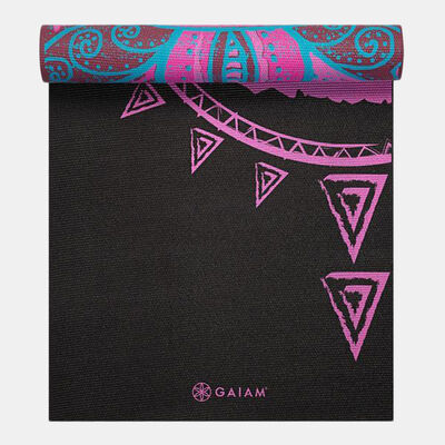 Gaiam Be Free Yoga Mat (6mm) Multi Gaiam Be Free Yoga Mat (6mm) Multi