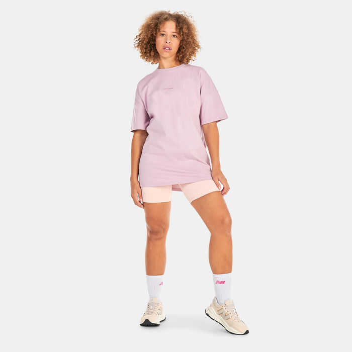 New Balance Women's Athletics Nature State T-Shirt Beige image number 2