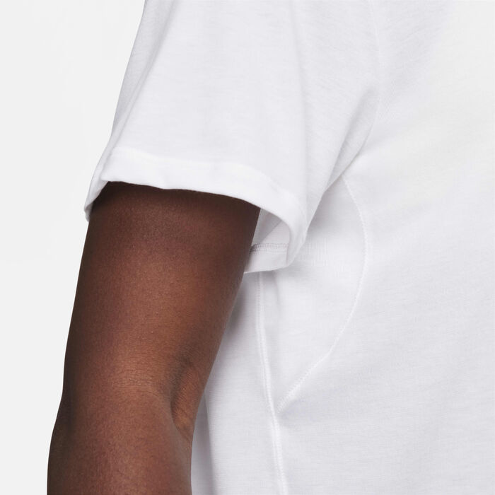 Nike Women's One Dri-FIT Training Top White image number 4