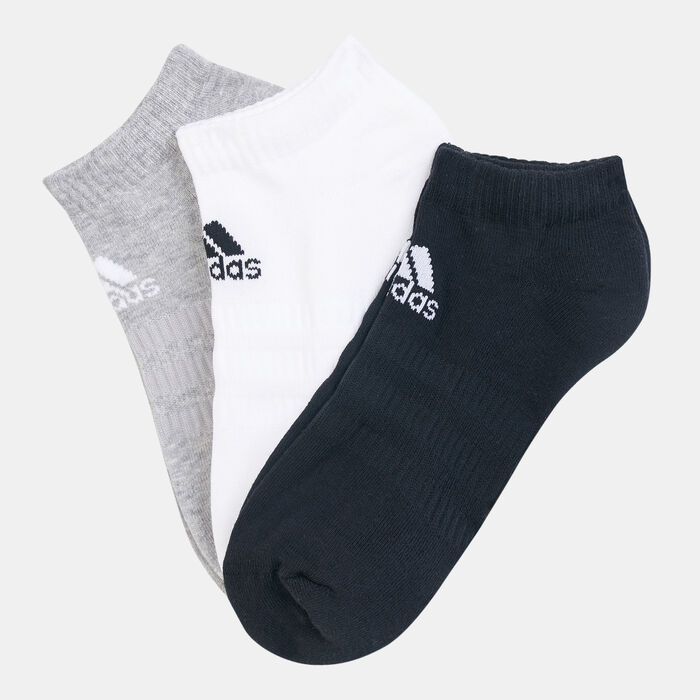adidas Cushioning Low-Cut Socks (3 Pack) Black adidas Cushioning Low-Cut Socks (3 Pack) Black image number 0