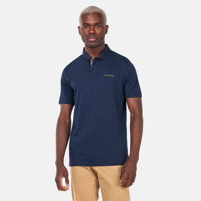 Timberland Men's Outdoor Heritage Seasonal Polo Shirt Blue Timberland Men's Outdoor Heritage Seasonal Polo Shirt Blue