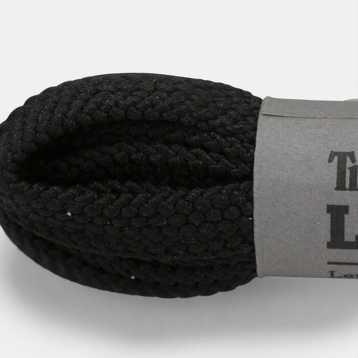 Timberland Flat Polyester 52-Inch Replacement Shoe Laces Black image number 1
