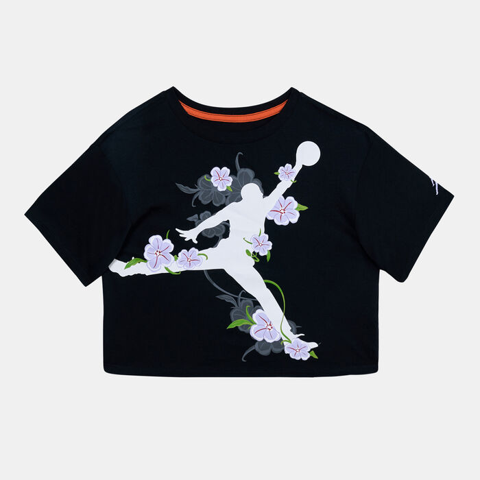 Jordan Kids' Air Garden T-Shirt (Younger Kids) Black Jordan Kids' Air Garden T-Shirt (Younger Kids) Black image number 0