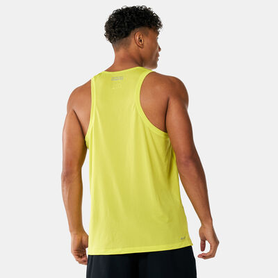 New Balance Men's Impact Run Tank Top yellow New Balance Men's Impact Run Tank Top yellow
