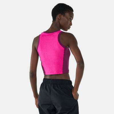 Nike Women's Dri-FIT Icon Clash Slim Training Tank Top Pink