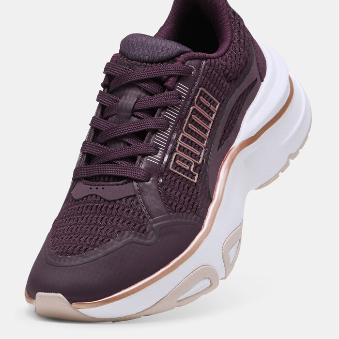 PUMA Women's SOFTRIDE Divine Metal Running Shoes Purple PUMA Women's SOFTRIDE Divine Metal Running Shoes Purple image number 5