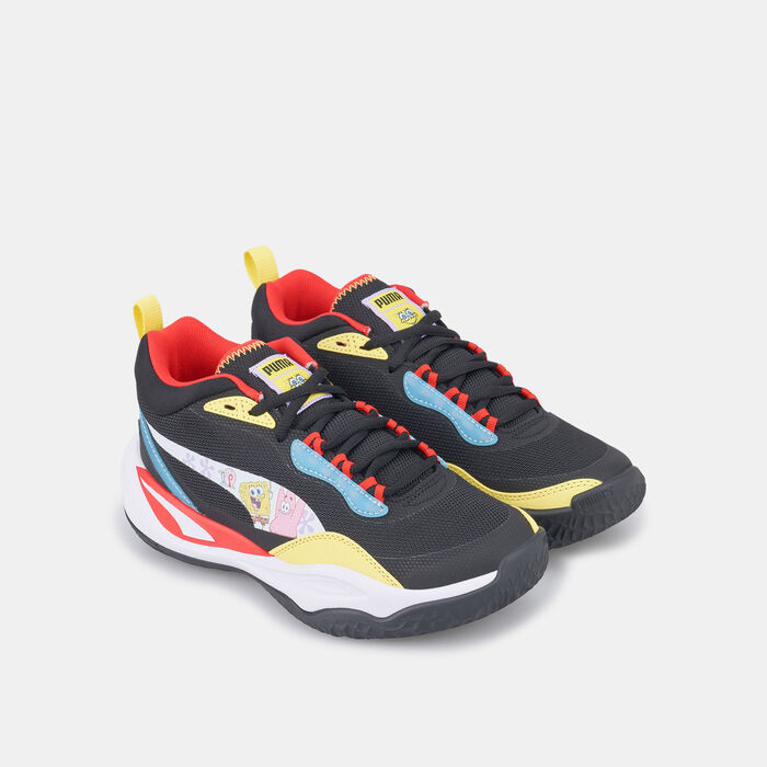PUMA Kids' X SpongeBob Playmaker Shoe Black image number 2
