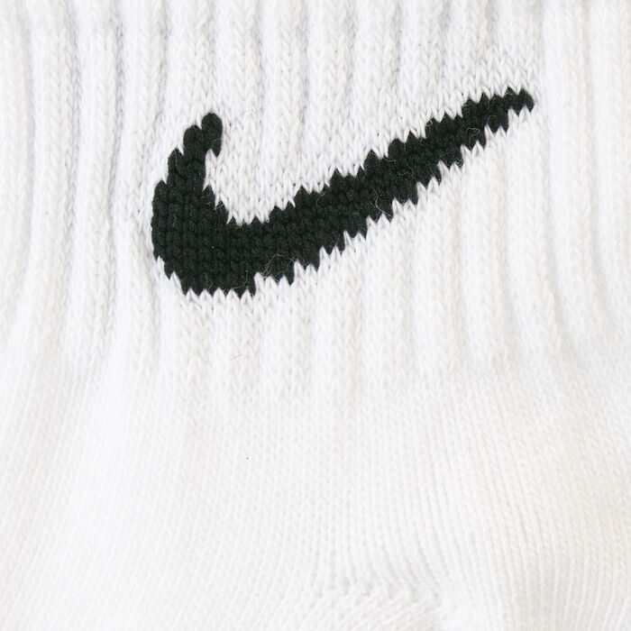 Nike Everyday Ankle Socks (3 Pack) White Nike Everyday Ankle Socks (3 Pack) White image number 1
