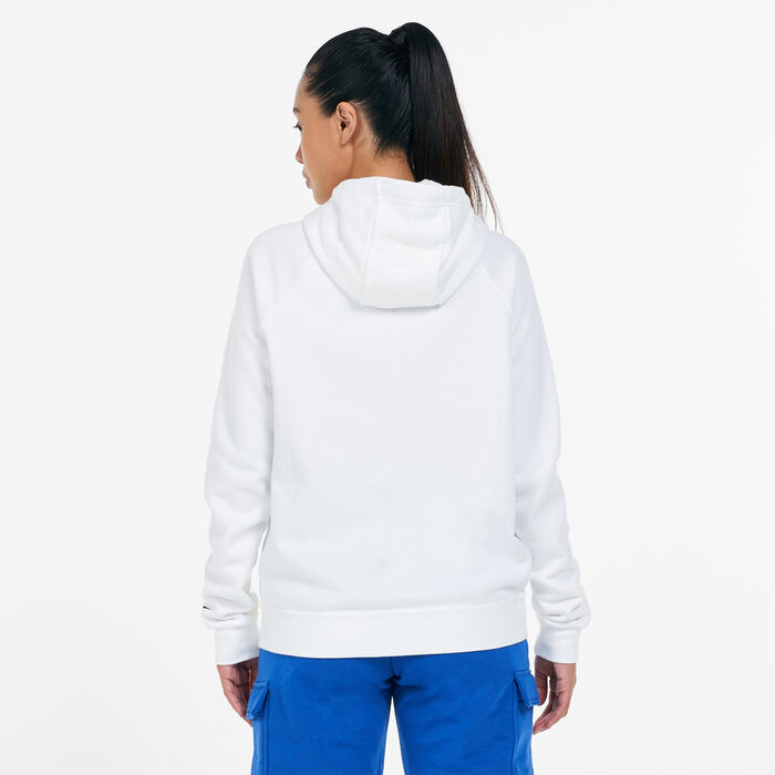 Nike Women's Sportswear Essential Hoodie White Nike Women's Sportswear Essential Hoodie White image number 1
