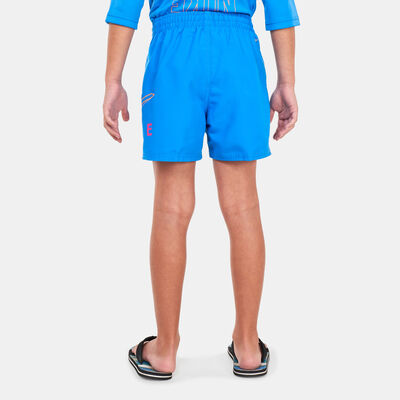 Nike Swim Kids' 4-inch Volley Shorts Blue