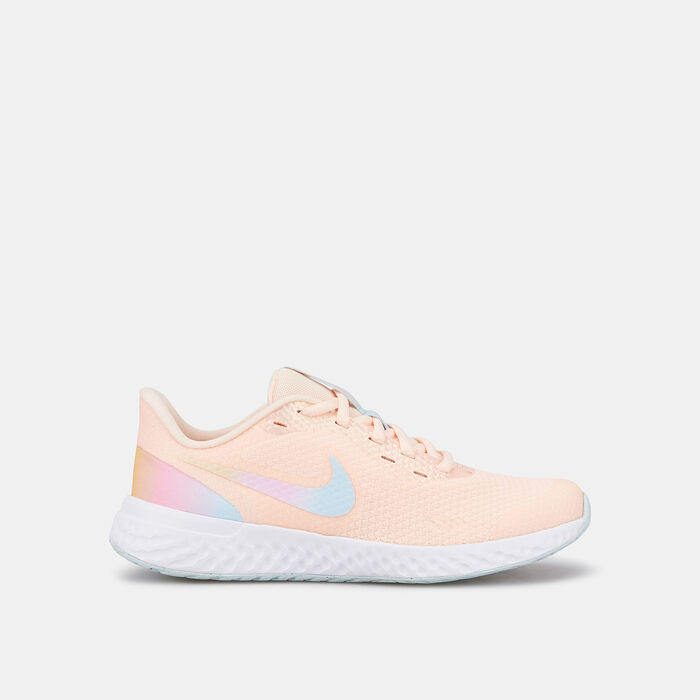 Nike Kids' Revolution 5 SE Shoe Orange Nike Kids' Revolution 5 SE Shoe Orange image number 0