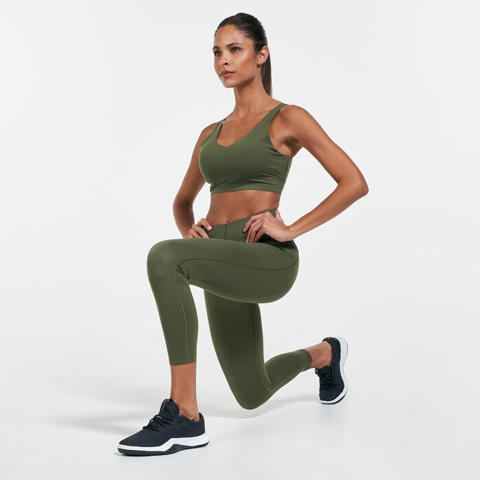 adidas Women's Elevate Yoga Flow Leggings Green adidas Women's Elevate Yoga Flow Leggings Green image number 2