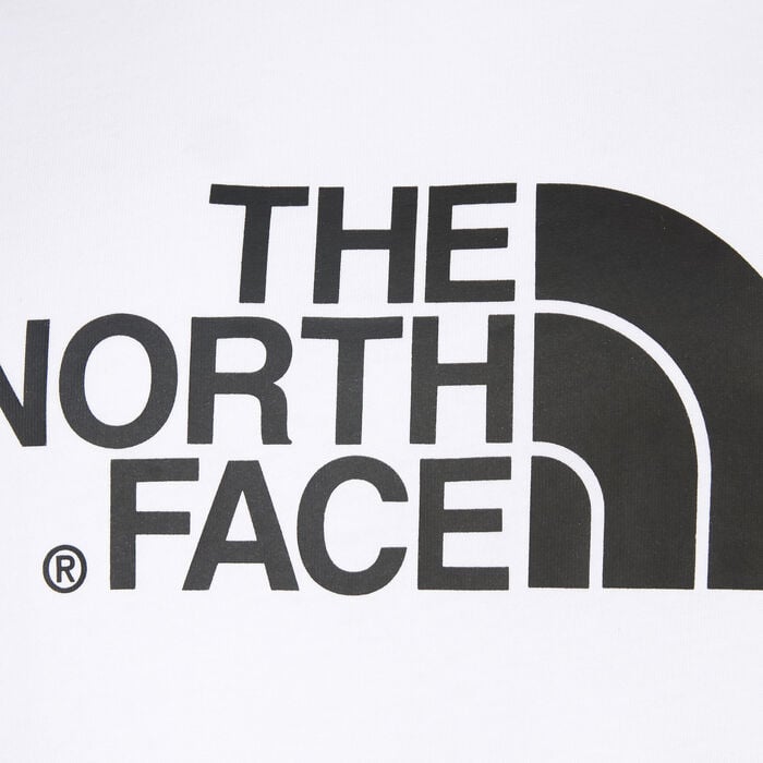 The North Face Men's Raglan Easy T-Shirt White The North Face Men's Raglan Easy T-Shirt White image number 1