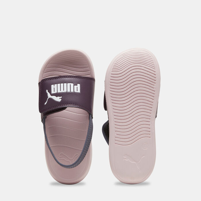 PUMA Kids' Popcat 20 Backstrap Sandals Purple PUMA Kids' Popcat 20 Backstrap Sandals Purple image number 3