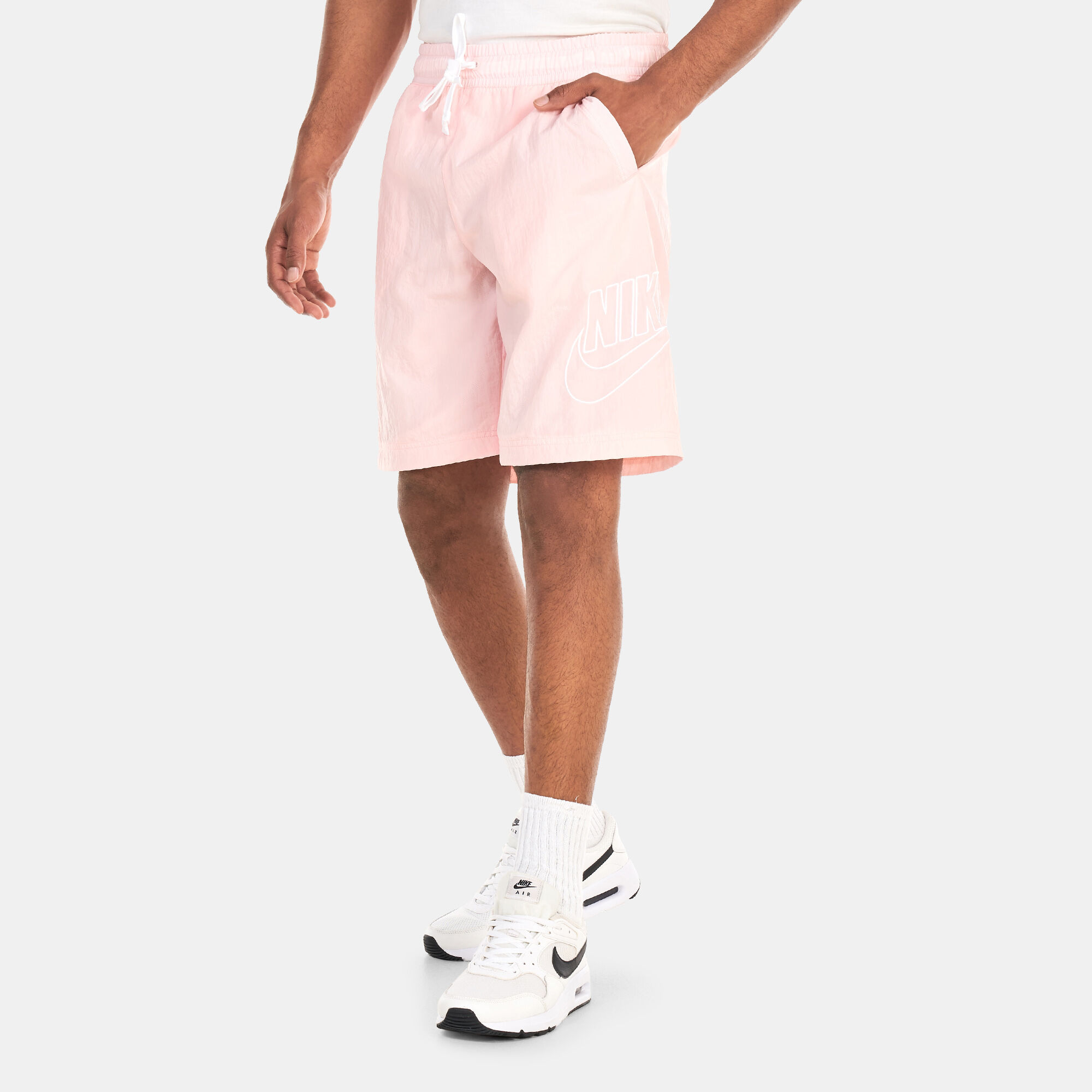Men s Club Alumni Woven Shorts Pink Nike in Qatar SSS