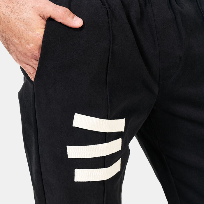 Tee Library Men's Straight Leg Stretch Woven Joggers Black image number 3