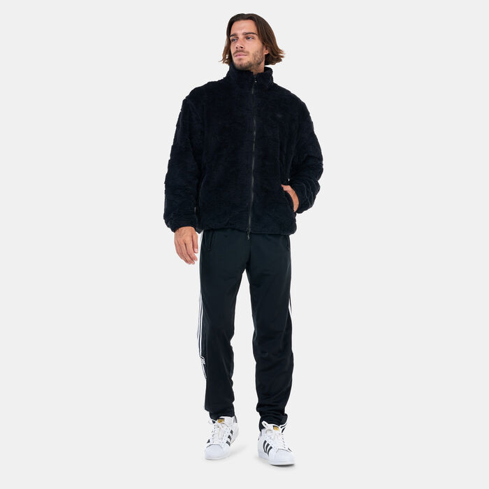 adidas Originals Men's Adventure Camo Fleece Full-Zip Jacket Black adidas Originals Men's Adventure Camo Fleece Full-Zip Jacket Black image number 2