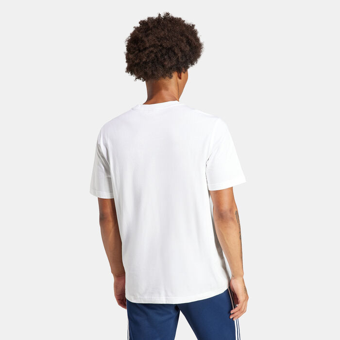 adidas Originals Men's Adicolor Trefoil T-Shirt White adidas Originals Men's Adicolor Trefoil T-Shirt White image number 1