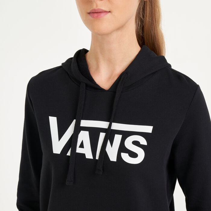 Vans Women's Classic V II Hoodie Black Vans Women's Classic V II Hoodie Black image number 3