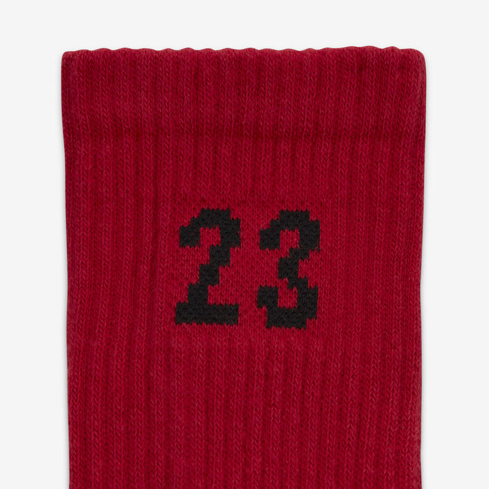 Jordan Essentials Crew Socks (3 Pairs) Multi image number 3