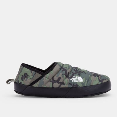 The North Face Men's Thermoball Traction V Mule Slip-On Shoes Green The North Face Men's Thermoball Traction V Mule Slip-On Shoes Green