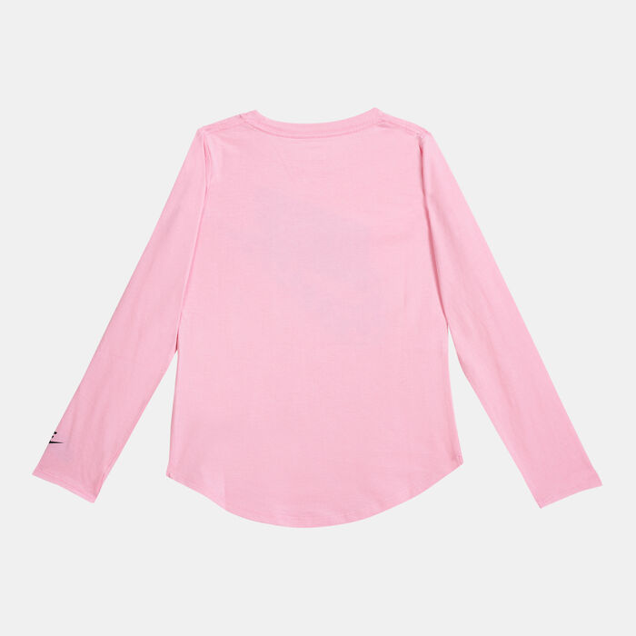 Nike Kids' Futura Print T-Shirt (Younger Kids) Pink Nike Kids' Futura Print T-Shirt (Younger Kids) Pink image number 1