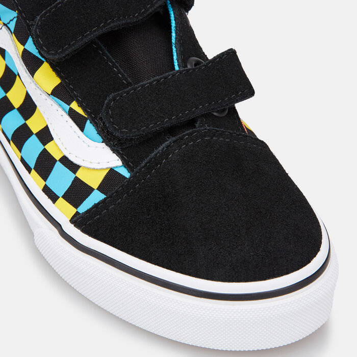 Vans Kids' Old Skool V Shoe Black Vans Kids' Old Skool V Shoe Black image number 4