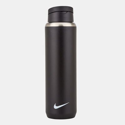 Nike Stainless Steel Recharge Straw Water Bottle Black