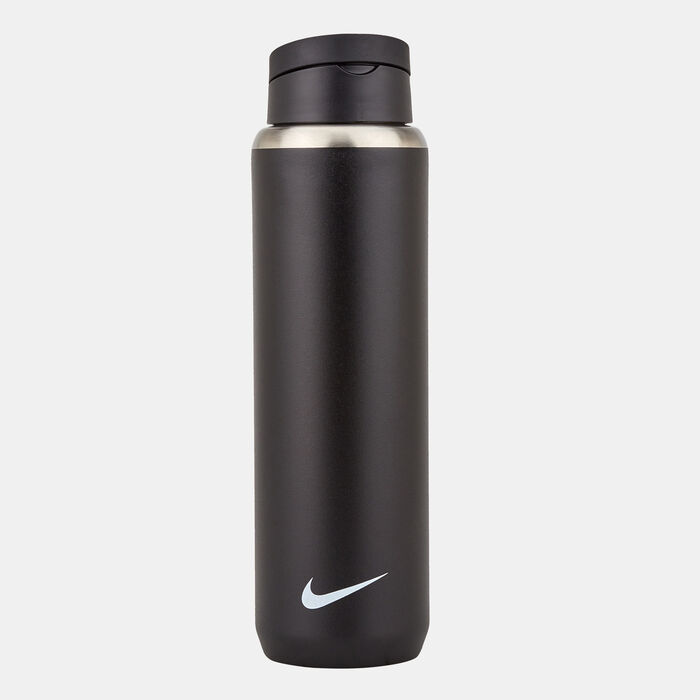 Nike Stainless Steel Recharge Straw Water Bottle Black Nike Stainless Steel Recharge Straw Water Bottle Black image number 0