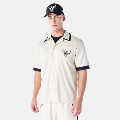 New Era Men's NBA Chicago Bulls Shirt Beige