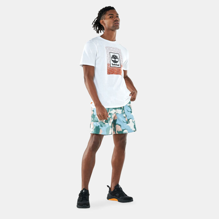 Timberland Men's Summer Allover Print Shorts Multi Timberland Men's Summer Allover Print Shorts Multi image number 2