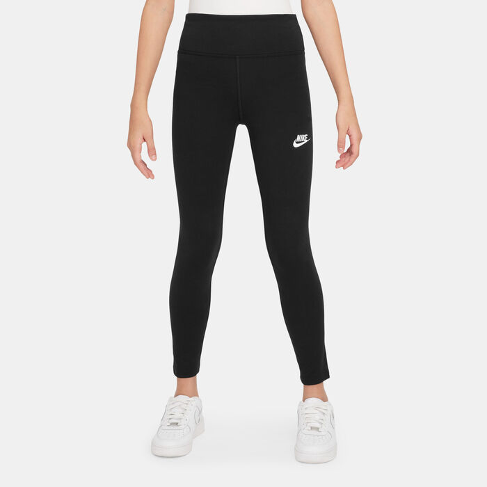 Nike Kids' Sportswear Classic High-Waisted Leggings Black image number 0