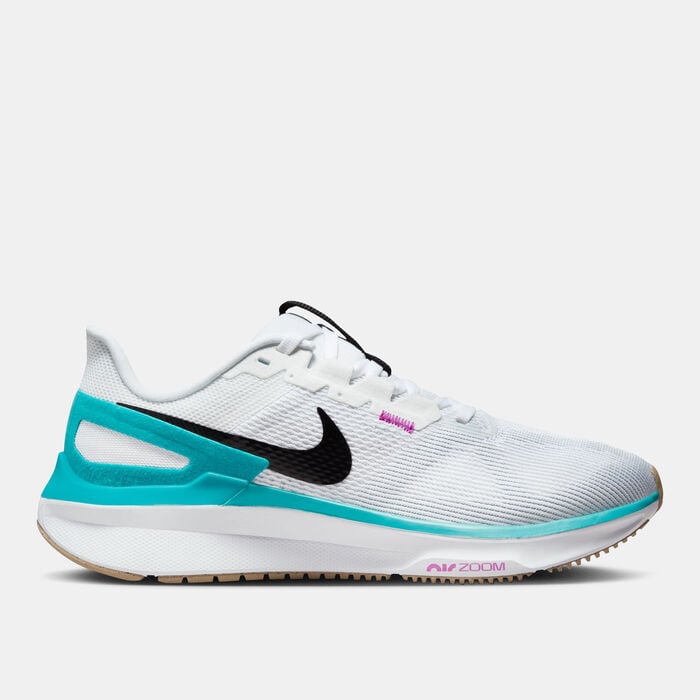 Nike Women's Air Zoom Structure 25 Shoe White Nike Women's Air Zoom Structure 25 Shoe White image number 0