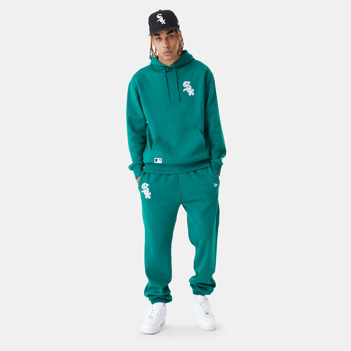 New Era Men's Chicago White Sox League Essentials Pullover Hoodie Green image number 2