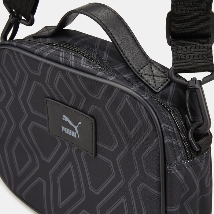 PUMA Women's Classics Archive Boxy Crossbody Bag Black PUMA Women's Classics Archive Boxy Crossbody Bag Black image number 3