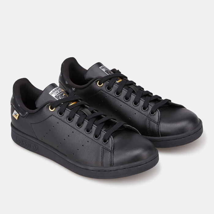 adidas Originals Women's Stan Smith Shoe Black adidas Originals Women's Stan Smith Shoe Black image number 1