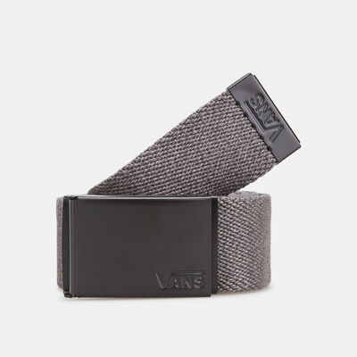 Vans Men's Deppster II Web Belt Grey Vans Men's Deppster II Web Belt Grey