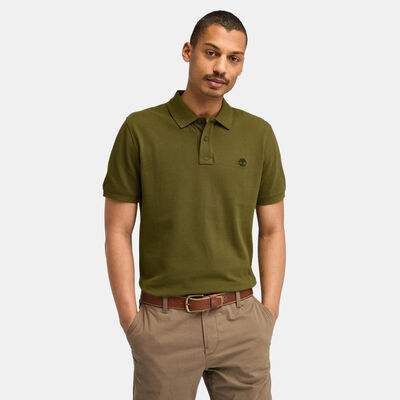 Timberland Men's MILLERS RIVER Polo Shirt Green Timberland Men's MILLERS RIVER Polo Shirt Green