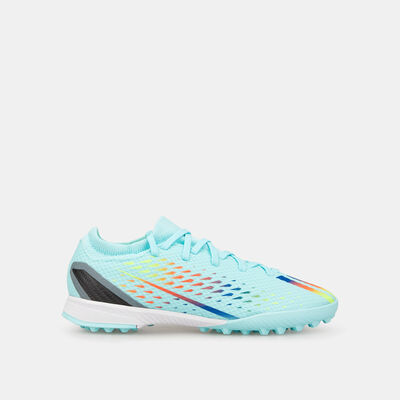 adidas Kids' X Speedportal.3 Turf Ground Football Shoe Blue