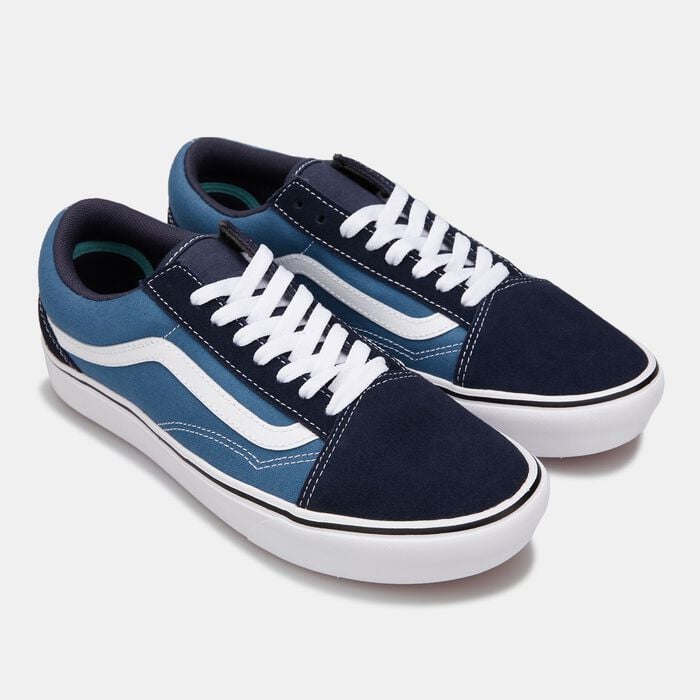 Vans ComfyCush Old Skool Shoe Blue Vans ComfyCush Old Skool Shoe Blue image number 1
