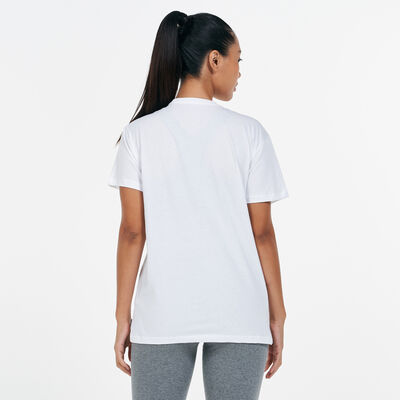Converse Women's Summer Sneakers T-Shirt White
