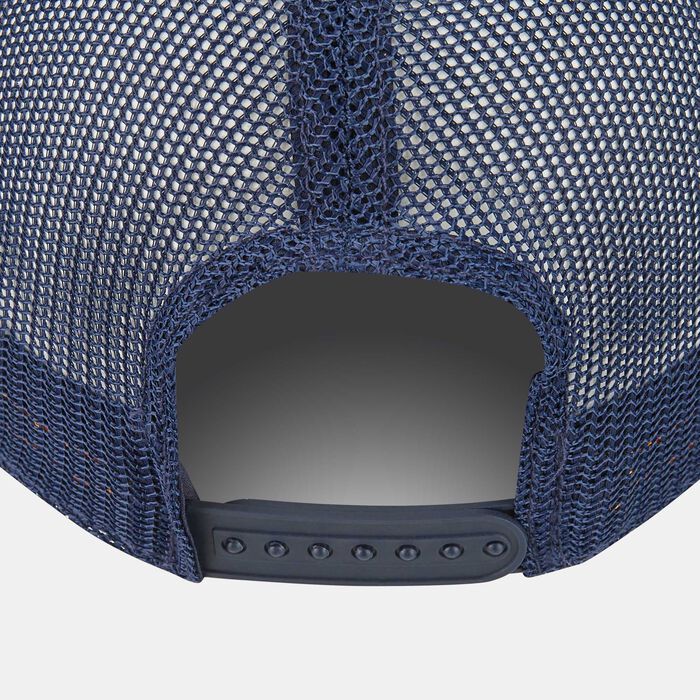 Timberland Men's 3D Logo Trucker Cap Blue image number 1